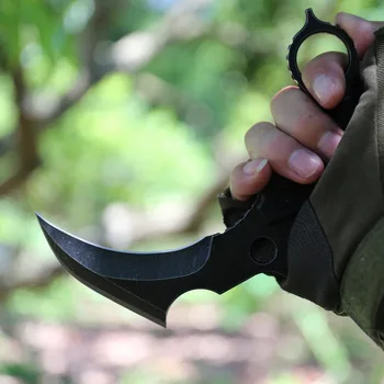 Scorpion pazúr nôž mačetu self-defense saber oblasti prežitie nôž commando mýval hawk pazúr darček nože Outdoor camping nástroje