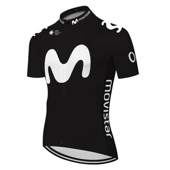 Nové pro tímu movistar jersey ciclismo 2020 lete rýchle suché cyklistický dres priedušná malliot ciclismo hombre