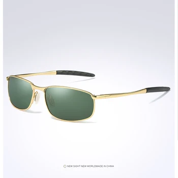 Luxusné HD Polarizované slnečné Okuliare pre Pánske Kovový Rám Jazdy Pilot, slnečné Okuliare Okuliare Muž Modrý Náter Zrkadlové gafas de sol