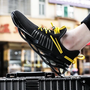 Nové priedušné bežecké topánky vonkajšie jogging ležérne topánky ľahké a pohodlné oka športové topánky Chaussure Homme továreň na predaj