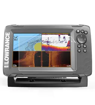 2x Clear LCD Screen Protector Kryt Shield Fólia pre Fishfinder GPS LOWRANCE HOOK2 5xHDI