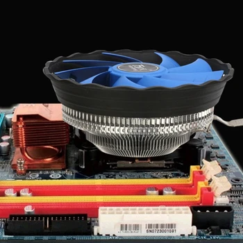 12 cm Čepeľ Hliníkové PC CPU Chladič Chladiaci Ventilátor Pre Intel 775/1155 AMD 754/AM2