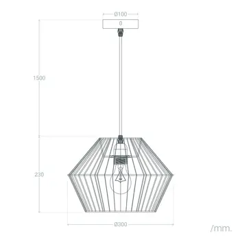 TECHBREY prívesok lampa Kirito osvetlenie LED domáce dekorácie interiérové použitie pre obývacia izba elegantný dizajn