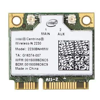 Bezdrôtové Karty Adaptéra pre intel 2230BNHMW 2230 802.11 b/g/n Bluetooth 4.0 Mini PCI E Bezdrôtovú Kartu pre dell, acer asus