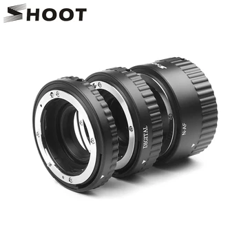 STRIEĽAŤ Automatické Zaostrovanie, Makro Predĺženie Trubice Krúžok pre Nikon D7200 D5600 D5500 D5300 D3400 D3200 D3100 D7100 D60 D90 AF AF-S Objektív