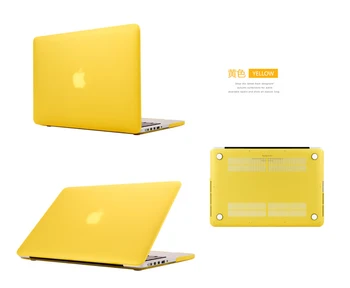 NOVÝ Matný Prípade, Laptop+kryt klávesnice Pre Apple mac book Air Pro s Retina Dotykový Panel 11.6 12 13.3 15 16 inchs A1989 A2159 A1932