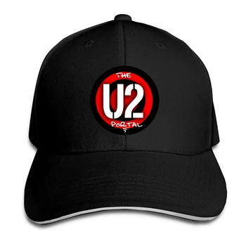 2020 Hip Hop Čiapky U2 metalová kapela Oka šiltovku Nastaviteľné Snapback Čiapky Pre Ženy, Mužov Trucker Spp