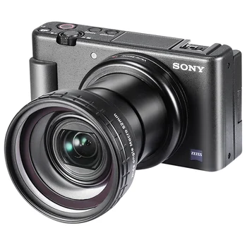 Ulanzi WL-1 18 MM širokouhlý Objektív 10X Makro Objektív Auta pre Sony ZV1 HD 4K Kamera, Objektív Sony ZV1 Príslušenstvo
