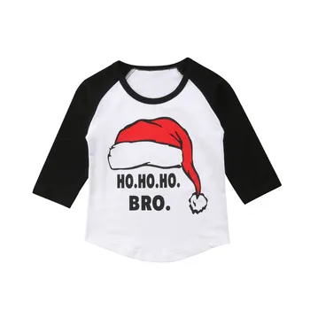 2018 New Horúce Vianoce Batoľa Detský Baby Boy Dievčatá Dovolenku Oblečenie, Krátke Sleeve T-shirts Top Vianočné Tee Oblečenie