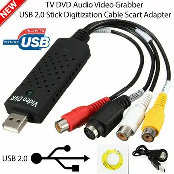 Easycap USB 2.0 Jednoduché Spp Video, TV, DVD, VHS DVR Zachytiť Spp Karty Jednoduchšie Zachytiť Podpora Zariadení USB Video Win10 I9F7