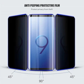 360 Ochranné ochrana Osobných údajov Magnetické Sklo puzdro pre Samsung Galaxy S8 S9 S10 S20 Plus Poznámka: 20 10 9 8 Ultra A50 70 A51 A71 Magnet Prípade