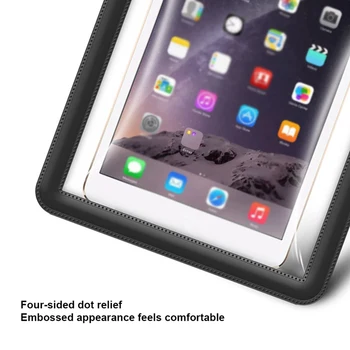 23*26.5 cm Vodotesný, Anti-prach Tablet PC Taška IPX8 Vysoká Pevnosť Hermeticky PVA Transparentný Dotykový displej Pre iPad / iPad mini