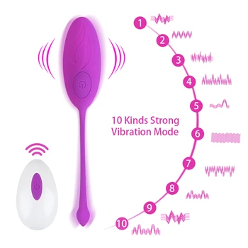 OLO Diaľkové Ovládanie Stimulátor Klitorisu Kegel Loptu G-Spot Masáž Pošvy Loptu Vibrátor, Vibračná Skákanie Vajcia sexuálnu Hračku pre Ženy