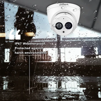 Dahua CCTV Súpravy 6MP IP Kamera IPC-HDW4631C-A Buïte v Mikrofón S Nvr NVR4104-P-4KS2 Siete 4K CCTV Súpravy EÚ Zásob
