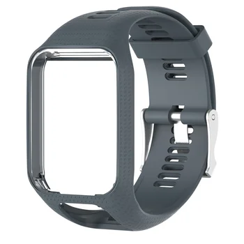 TPE Watchband Popruh pre TOMTOM Runner 2 3 Spark / 3 Glfer 2 Dobrodruh GPS Hodinky 11 Farieb Nahradenie Watchbands