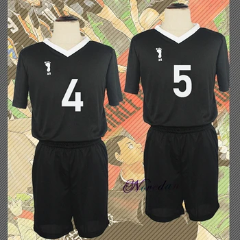 Haikyu! Haikyuu!! Inarizaki Vysokej Školy, Miya Atsumu Cosplay Kostým Čiernej Farby Jednotné Anime Volejbal Jersey Športové Oblečenie