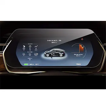 2019 Nové 12.3 Palcový Prístrojovej dosky Tvrdené Sklo Screen Protector pre Tesla Model S Modelom X