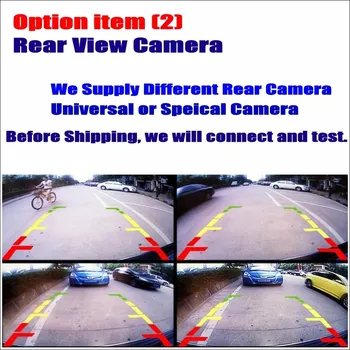 Auto Zozadu Späť Do Zadnej strane Fotoaparátu - Práca s Auto DVD Prehrávač Navigačný Systém GPS / RCA CAM Connetor