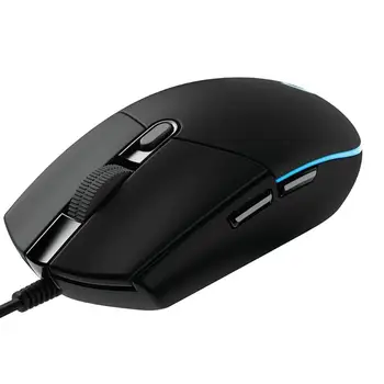 Logitech G102 8000DPI RGB Hernej Myši Myši Programovateľné Makro Mechanické Tlačidlá Drôtová Myš pre PUBG/Overwatch/LOL Hry