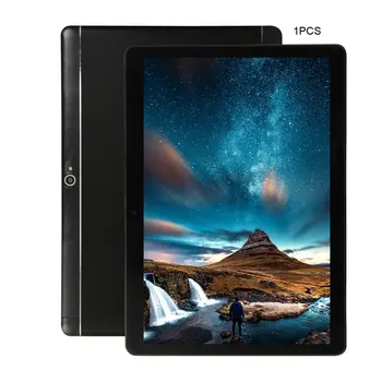 2020 KT107 Plastové Tablet 10.1 Palcový HD Veľkej Obrazovke Android 8.10 Verzia Fashion Prenosný Tablet 8G+64 G Zlata Tablet