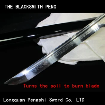 Orchidea katana /Blue Lion T10 burning blade Japonsko Longquan bojových umení meč / Tai Chi cvičenie / bytového zariadenia