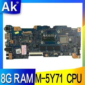 AK UX305FA Notebook základná doska pre ASUS UX305FA UX305F UX305 Test pôvodnej doske 8G RAM M-5Y71/M-5Y70 CPU