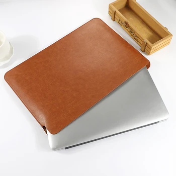 Pre MacBook Pro 16inch 2019 A2141 Rukáv Prípade Taška PU Kožené Notebook Notebook Kryt puzdro Puzdro pre Macbook Pro 16