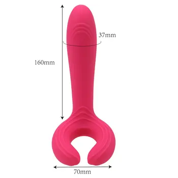 IKOKY Dildo Vibrátor G-spot Penis Vibrácií Klip Stimuláciu Klitorisu Vaginálne Masér 12 Rýchlosť Sexuálne Hračky pre Ženy, Pár
