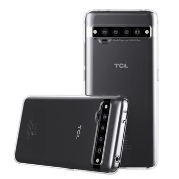 Luxusné Ultra Tenké Jasné, Silikónové Telefón puzdro Pre TCL 10 Pro Soft TPU Priehľadný Zadný Kryt na Mobilný Telefón Prípadoch Príslušenstvo Horúce