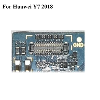 2 ks FPC konektor Pre Huawei Y7 2018 Y 7 2018 LCD displej na Flex kábel na doske doske Pre HuaweiY7 2018