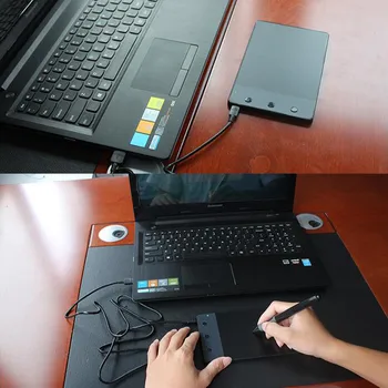 USB Umenie, Dizajn, Photoshop Grafické Kreslenie Pad Tablet + Digitálne Pero pre Huion H420