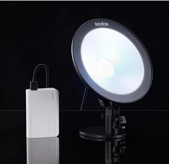 Godox CL10 LED RGB Svetlo 10W webové vysielanie Okolia HSI Multi-Farebné Fotografie Studio Svetla pre Kamery Telefónu Videa Foto Youtube