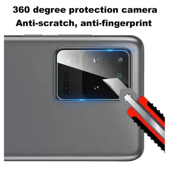 10PCS Objektív Fotoaparátu Screen Protector Samsung Galaxy S20 20Plus S20 Ultra Tvrdené Sklo Ochranný Film