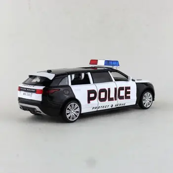 Diecast Toy Model/1:32 Mierka/Velar Dynamické Limuzína Policajné Auto/Pull Back/Sound & Light/Vzdelávacie Kolekcia/Darček Pre Deti