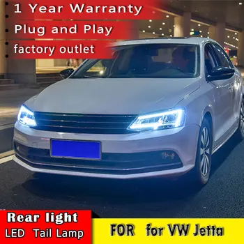 Auto Styling 2012 2017 Pre vw jetta svetlá Pre VW jetta MK6 svetlomety s LED sprievodca auto styling bi xenon šošovky Nové