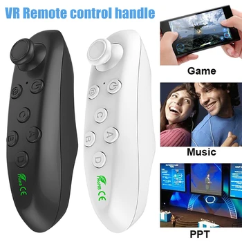 Bezdrôtové Bluetooth Gamepad Aktualizácia VR Diaľkové ovládanie Pre Android IOS Ovládač gamepad Ovládanie Pre 3D VR Okuliare PC Telefóny