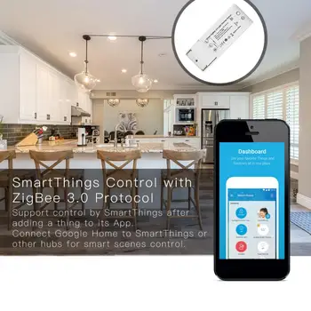 Smart ZigBee 3.0 Svetlo Radič prepínač,Tuya DIY Smart Home Upravené Switch S Echo Plus Alexa SmartThings Diaľkové Ovládanie Aplikácie