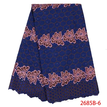Najnovšie afriky šnúrky 2019 dubaj textílie,Nigérijský čipky materiál pre ženy šaty,Švajčiarsky voile čipky vo švajčiarsku KS2685B-1