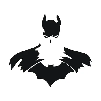 Dawasaru Pohode Batman Dark Knight Auto Nálepky Osobnosti Odtlačkový Notebook Motocykel, Auto Dekorácie, Doplnky PVC,12*11 cm