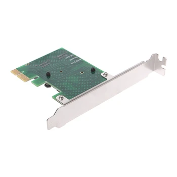 1 Nastavte PCI-E slot karty PCI Express 1x 4-Portová Sata 3.0 III 6 G Converter Radič Karty Adaptéra Vysoká Rýchlosť