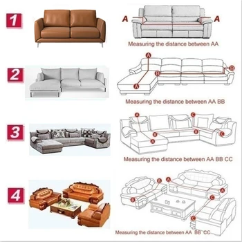 Pevný farebný vzor rohová sedačka sa vzťahuje na obývacia izba elastické poťahy úsek gauč uterák tvaru L je potrebné zakúpiť 2 ks