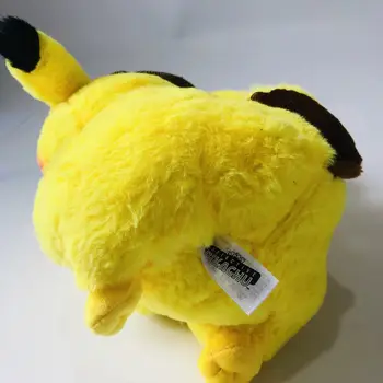 Pokémon Pikachu Krásne Plyšové Film Detektív PP Bavlna Vypchaté Zvieratá Plyšový detský Vianočný Darček